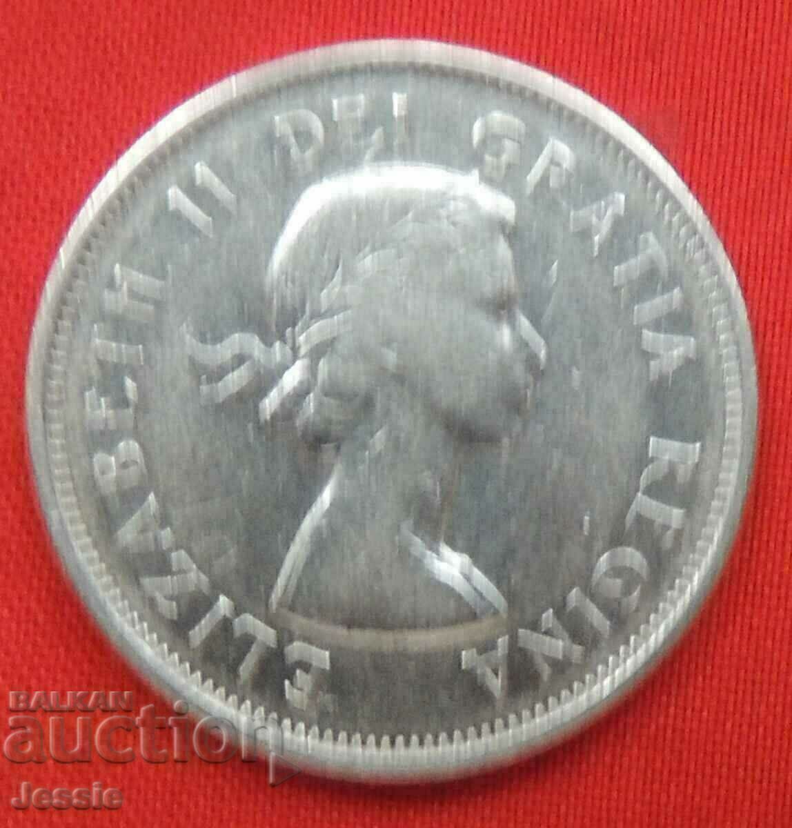 25 cents 1964 Canada with price 13.90 BGN | € 7.11
