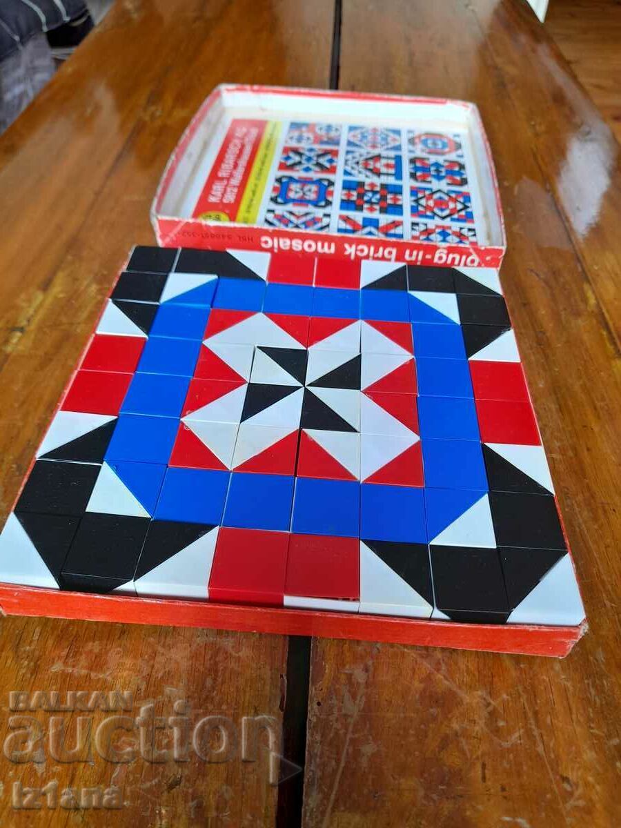 An old children's game Kubus Mosaik with price 55.00 BGN | € 28.12 An old children's game Kubus Mosaik with price 55.00 BGN | € 28.12