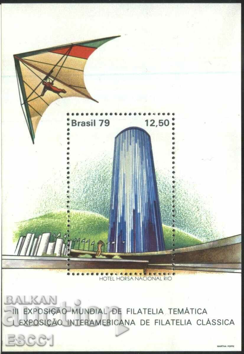 Чист блок Филателна изложба 1979 от Бразилия