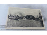 Пощенска картичка Konstanz Hafen