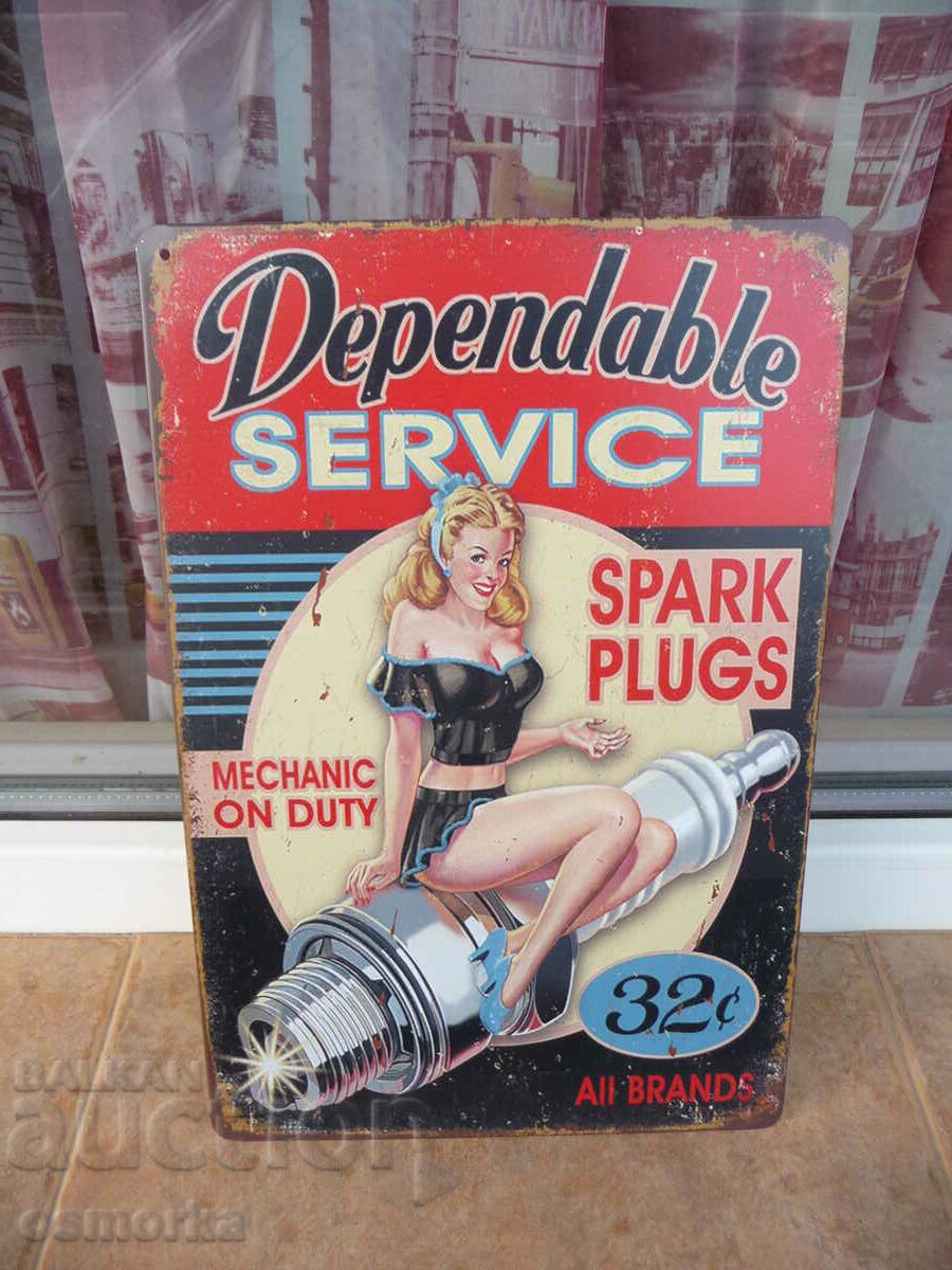 Метална табела мотор кола свещ запалване еротика сервиз коли с цена 18.00 лв. | € 9.20 Метална табела мотор кола свещ запалване еротика сервиз коли с цена 18.00 лв. | € 9.20