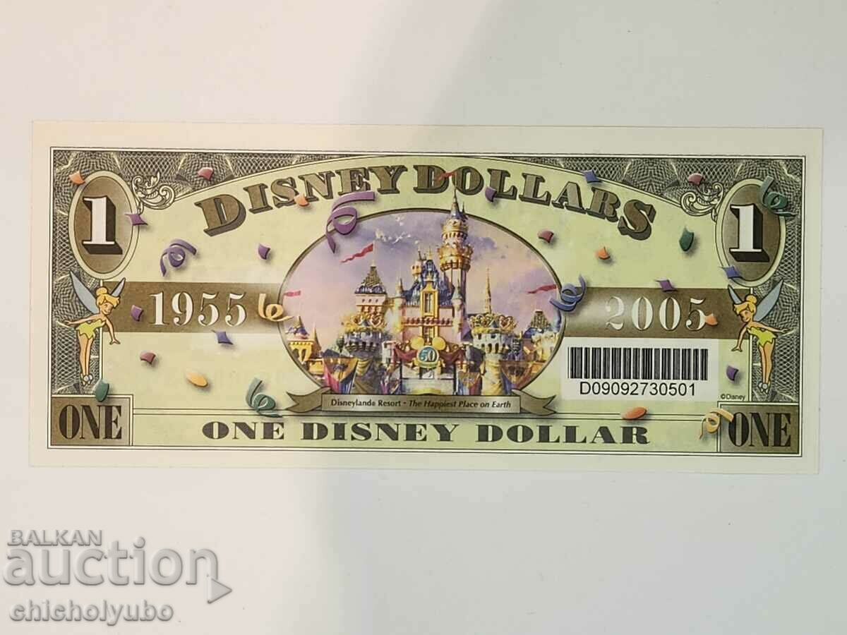 1 Disney Dollar with price 79.00 BGN | € 40.39 1 Disney Dollar with price 79.00 BGN | € 40.39