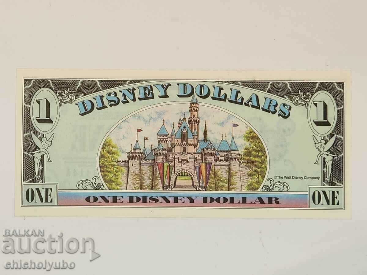 1 Disney Dollar with price 79.00 BGN | € 40.39