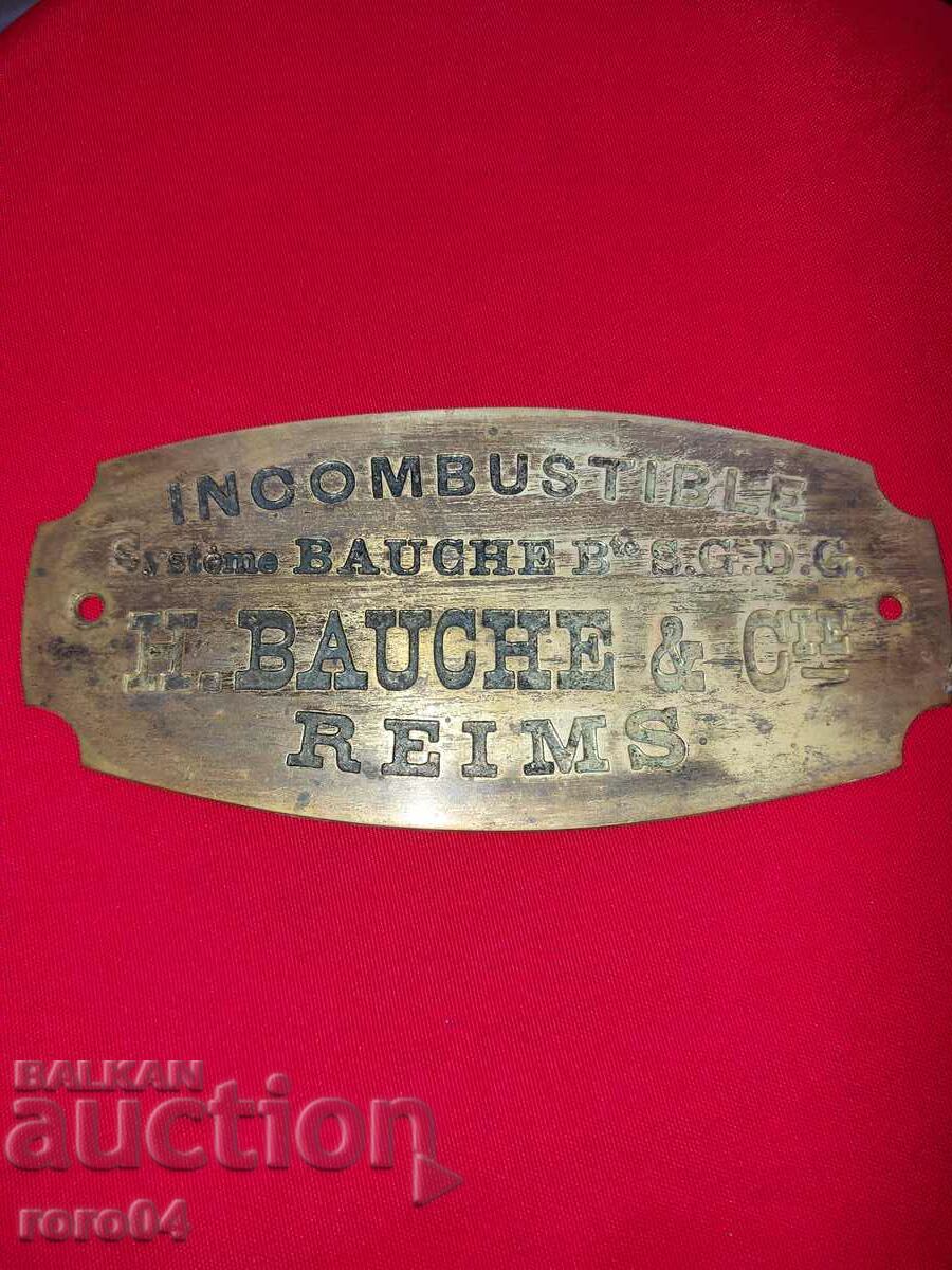 SIGN - CASH - SAFE with price 76.50 BGN | € 39.11 SIGN - CASH - SAFE with price 76.50 BGN | € 39.11