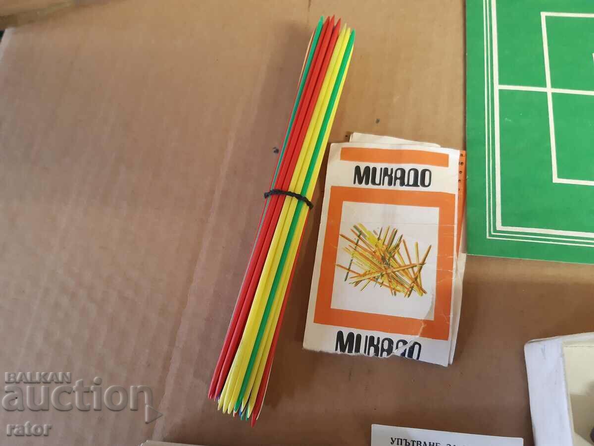 Vechi joc social - șah, dame, Black Peter, mikado -4 în unu - 6