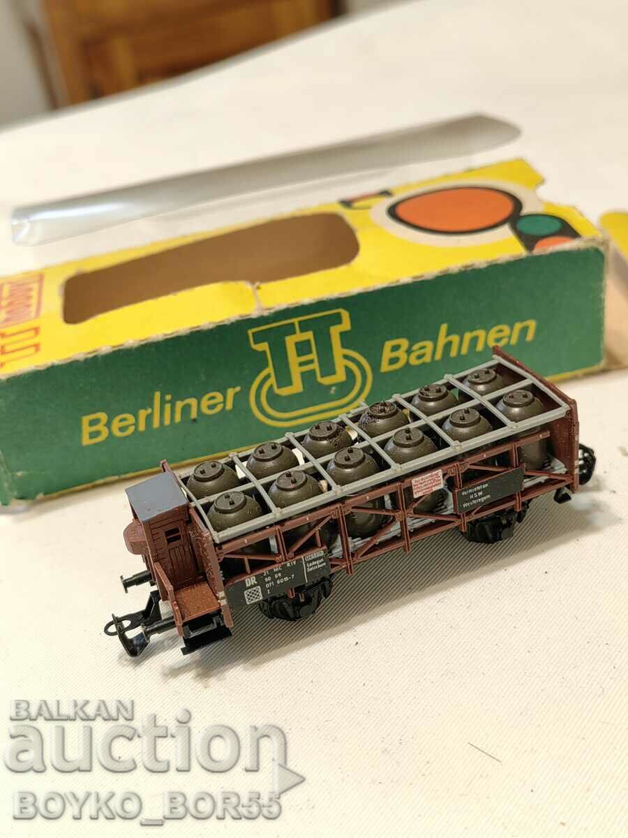 Jucărie Rare Vintage German Wagon Berliner TT Bahnen