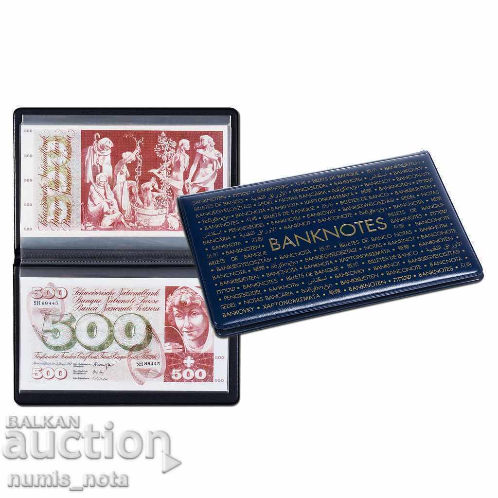 ALBUM FOR BANKNOTES WITH 20 LISTS - BIGGEST