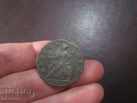 1750 1/2 penny George al 2-lea