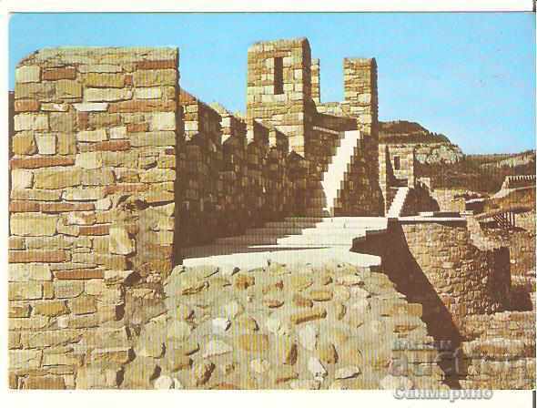 Картичка  България  В.Търново Крепост.стена на Царевец 3*