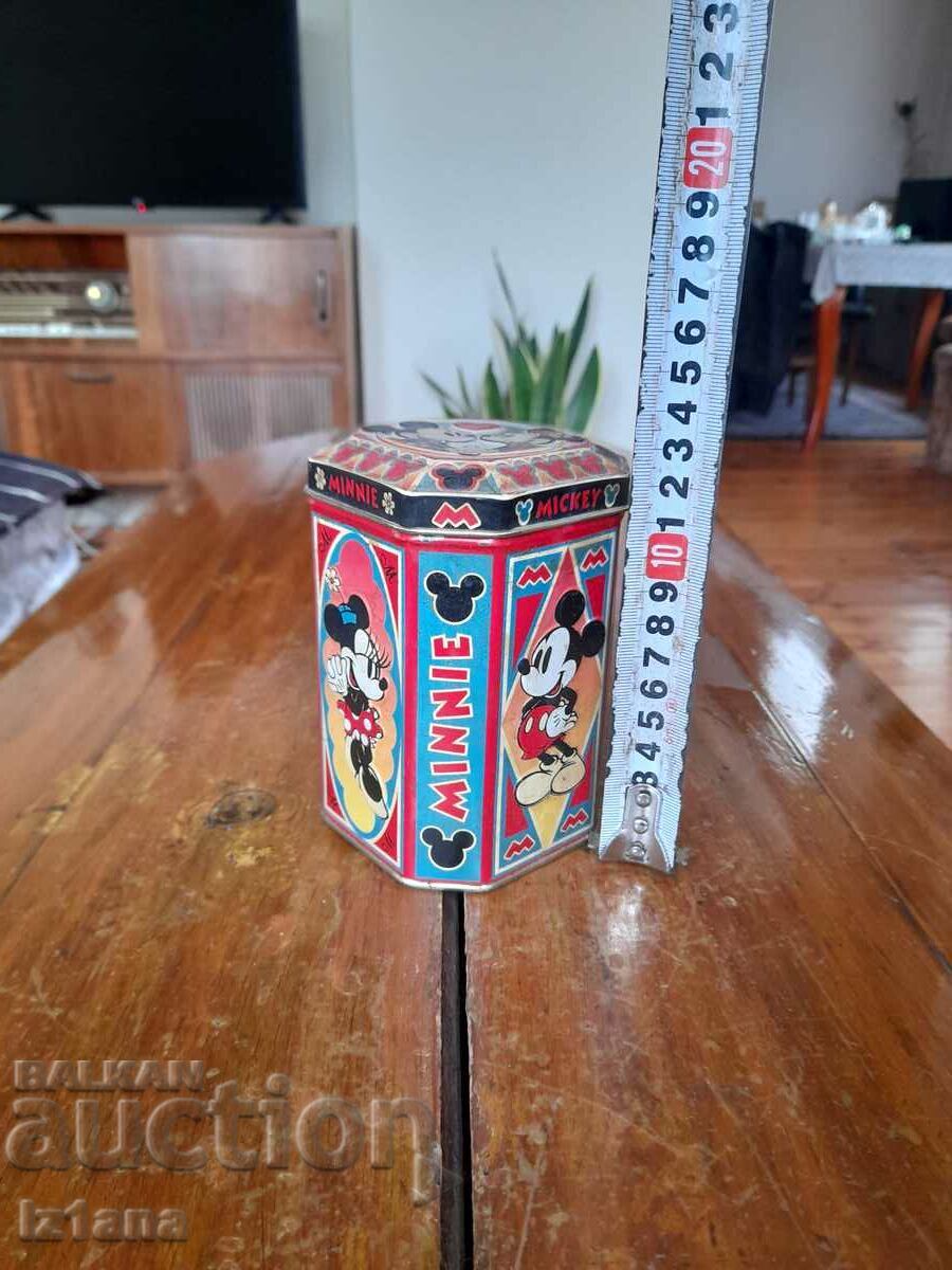 Auction  Old Mickey, Minnie Mouse box