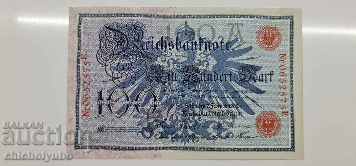 100 marks 1908 with price 19.00 BGN | € 9.71 100 marks 1908 with price 19.00 BGN | € 9.71