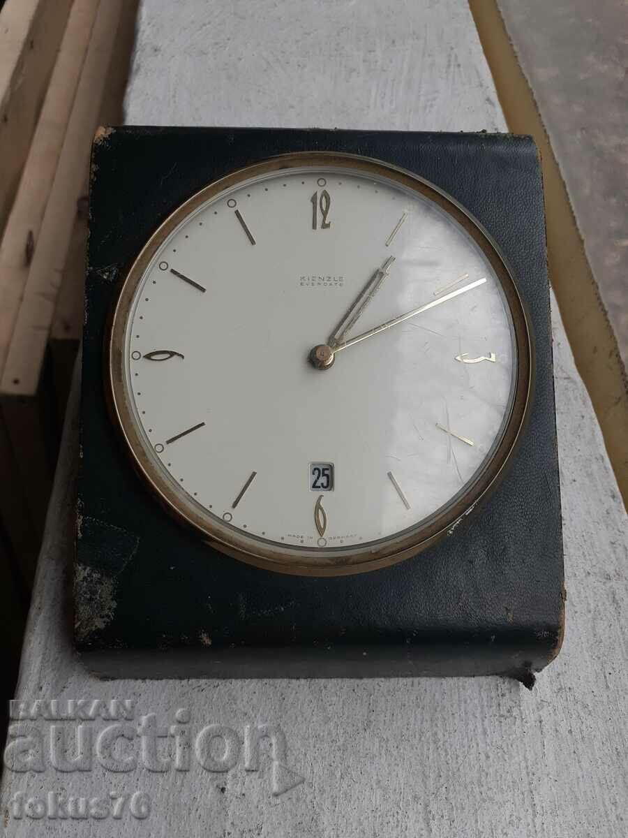 Old German Kienzle desk clock