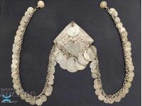 Renaissance Silver Rhombus Breastplate with Silver Coins