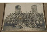 MILITARY OFFICERS SOLDIERS PHOTO CARDBOARD 193..
