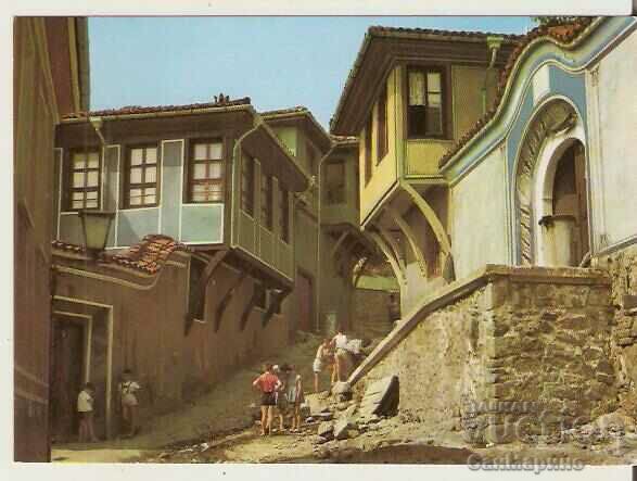 Card Bulgaria Plovdiv Old houses 1 *