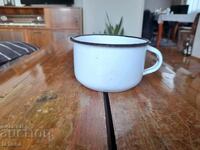 Старо емайлирано канче,чаша