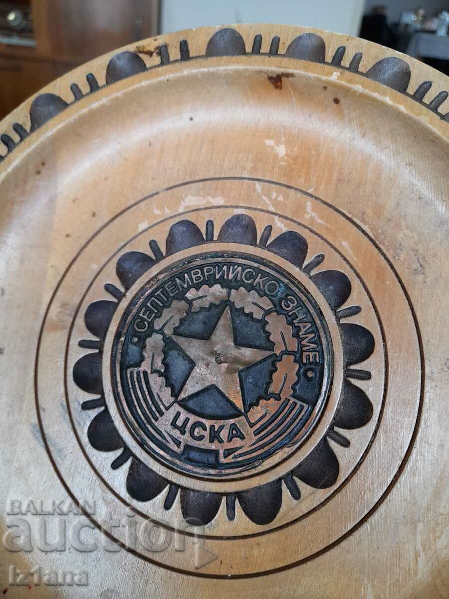 Placă veche de perete CSKA - 5 Placă veche de perete CSKA - 5