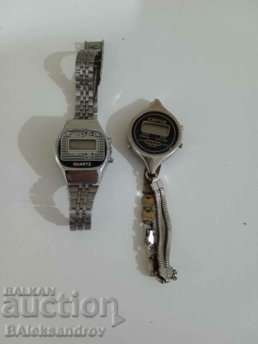 Two women's electronic watches
