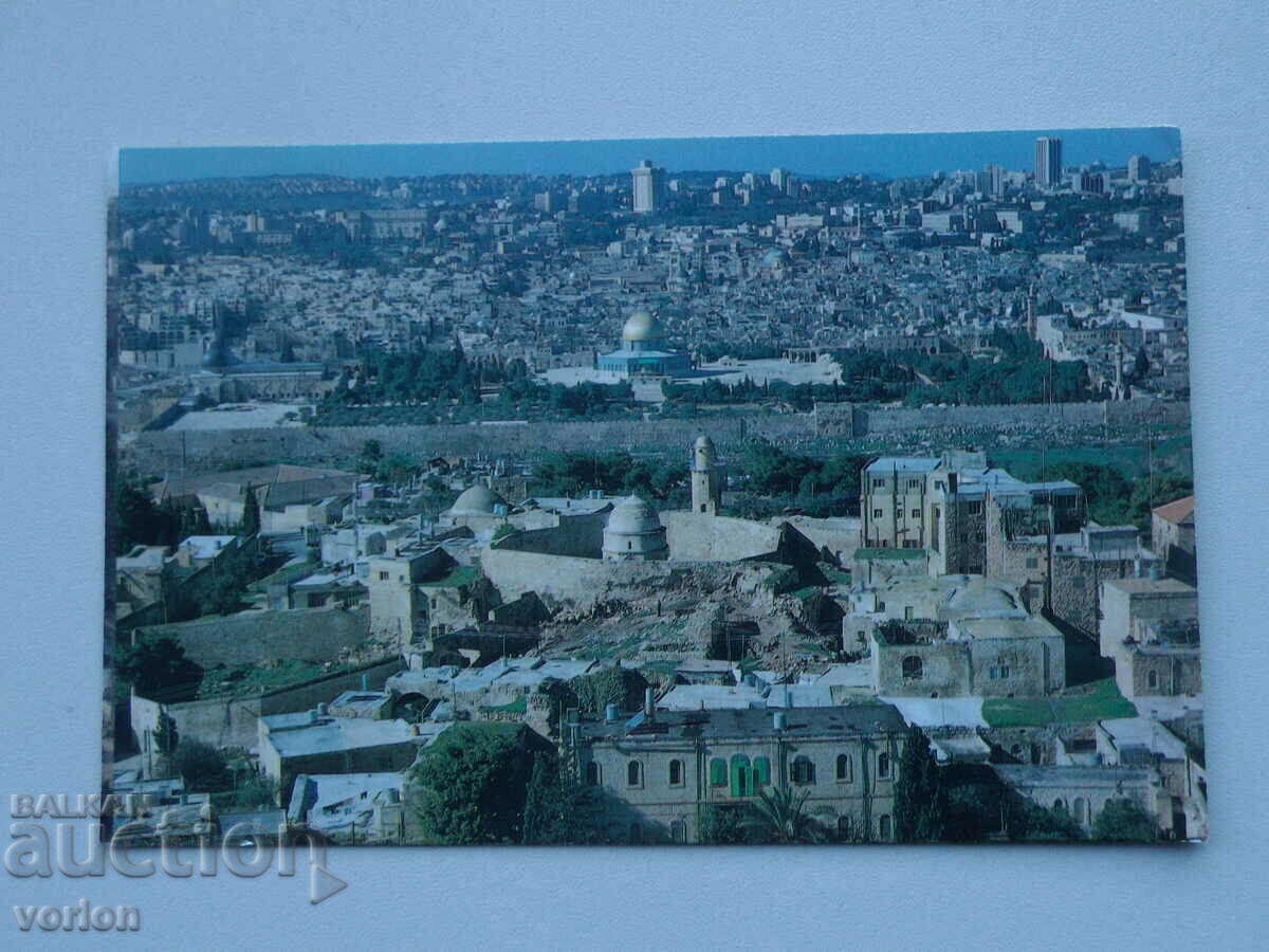 Card: Ierusalim - Israel.