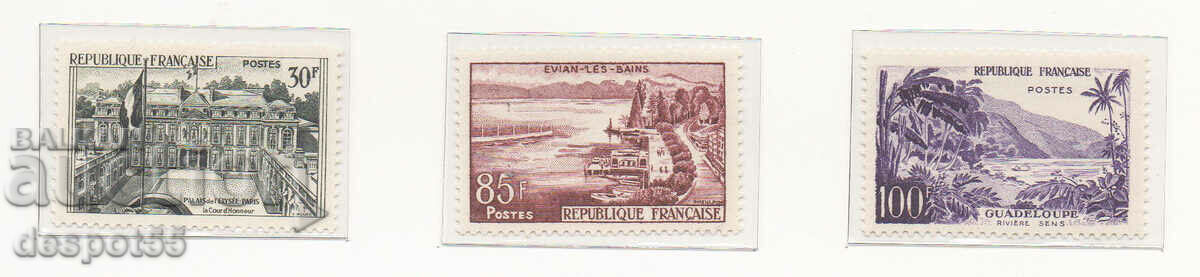 1959. Franța. Seria de turism.