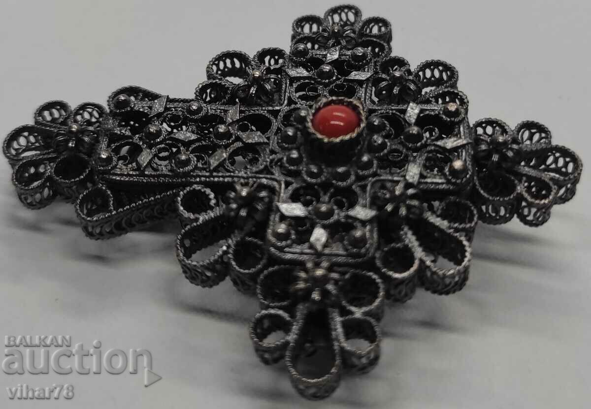 Аукцион Голям Сребърен кръст двулицев Аукцион Голям Сребърен кръст двулицев