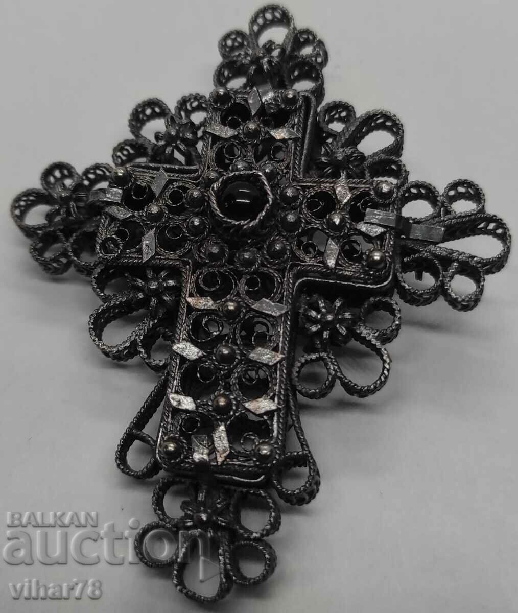 Голям Сребърен кръст двулицев - 7 Голям Сребърен кръст двулицев - 7