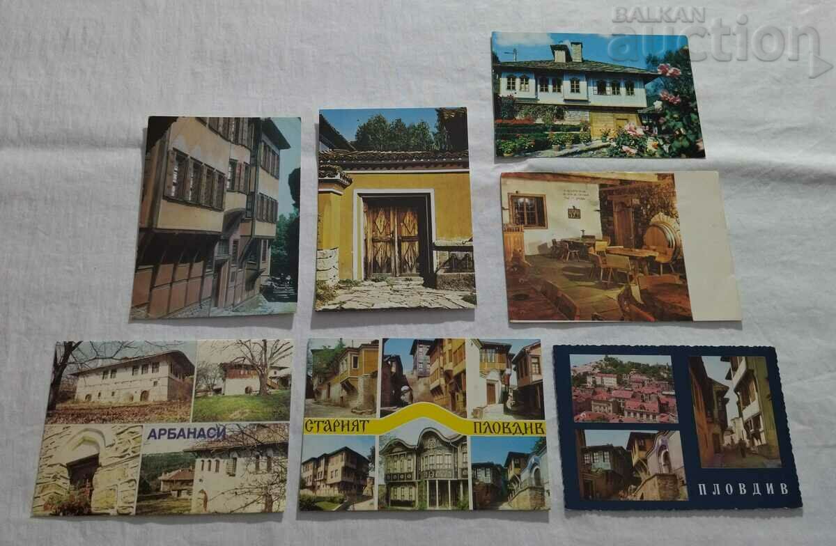 OLD BULGARIAN HOUSES ETHNOGRAPHY P.K. LOT 25 PIECES with price 9.00 BGN | € 4.60 OLD BULGARIAN HOUSES ETHNOGRAPHY P.K. LOT 25 PIECES with price 9.00 BGN | € 4.60