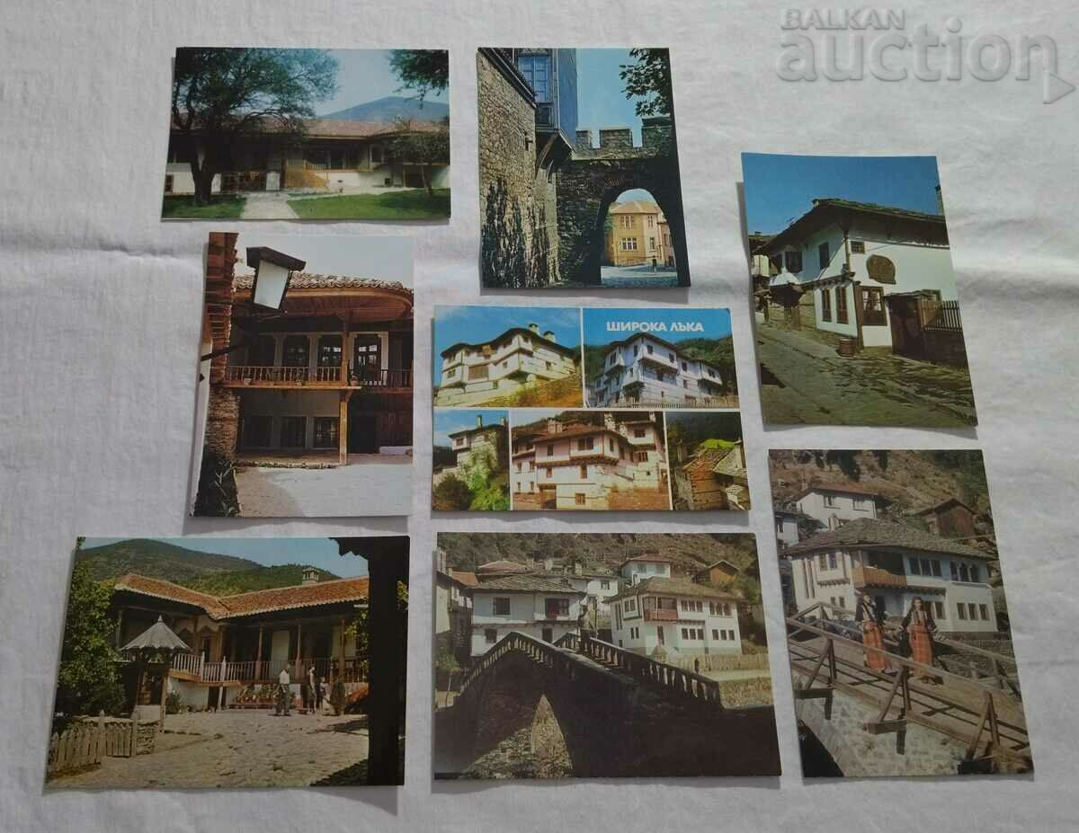 Delivery of OLD BULGARIAN HOUSES ETHNOGRAPHY P.K. LOT 25 PIECES Delivery of OLD BULGARIAN HOUSES ETHNOGRAPHY P.K. LOT 25 PIECES