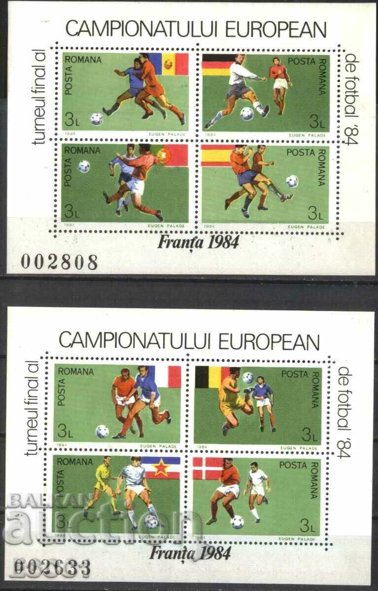 Clean Blocks Sports European Football France 1984 from Romania