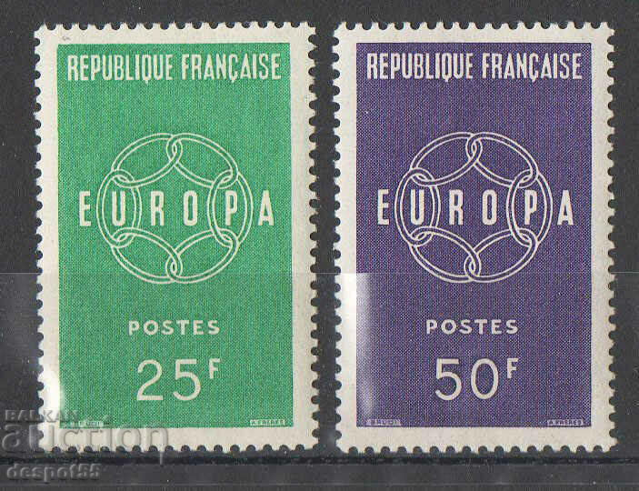 1959. Franța. Europa.