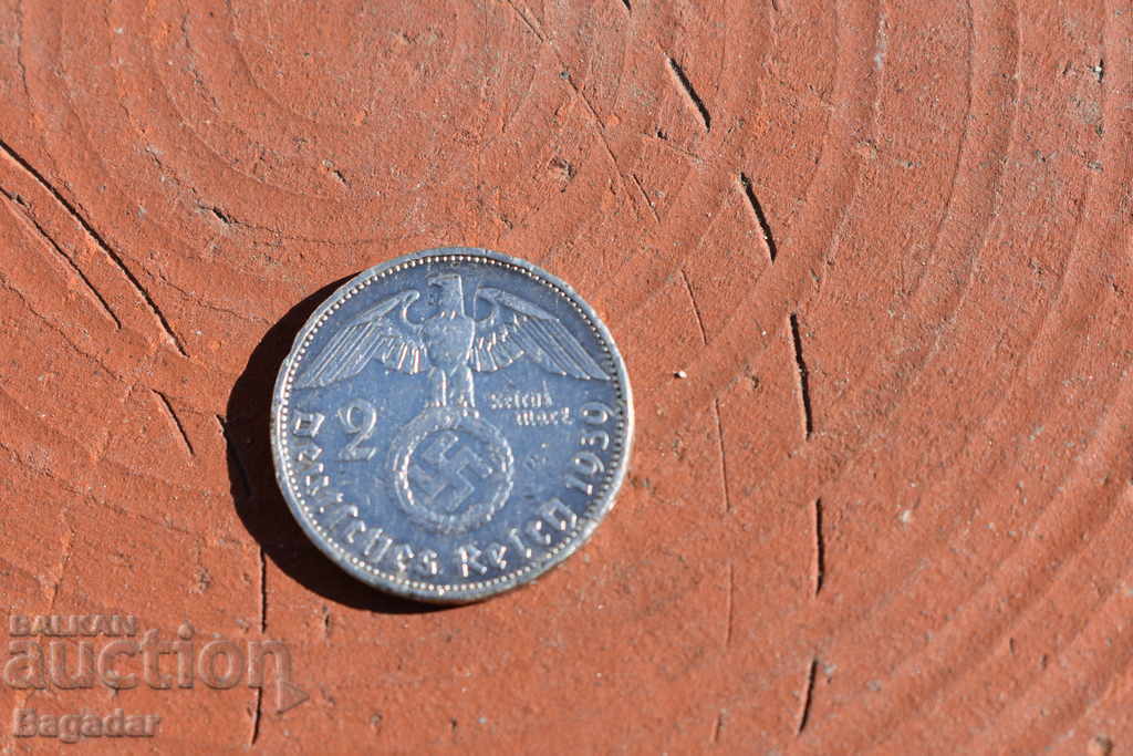 2 марки 1939-сребро