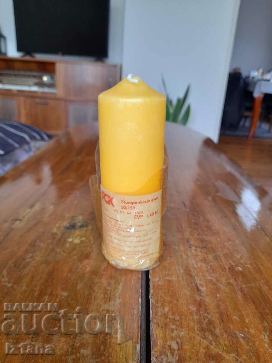 Old decorative candle Old decorative candle