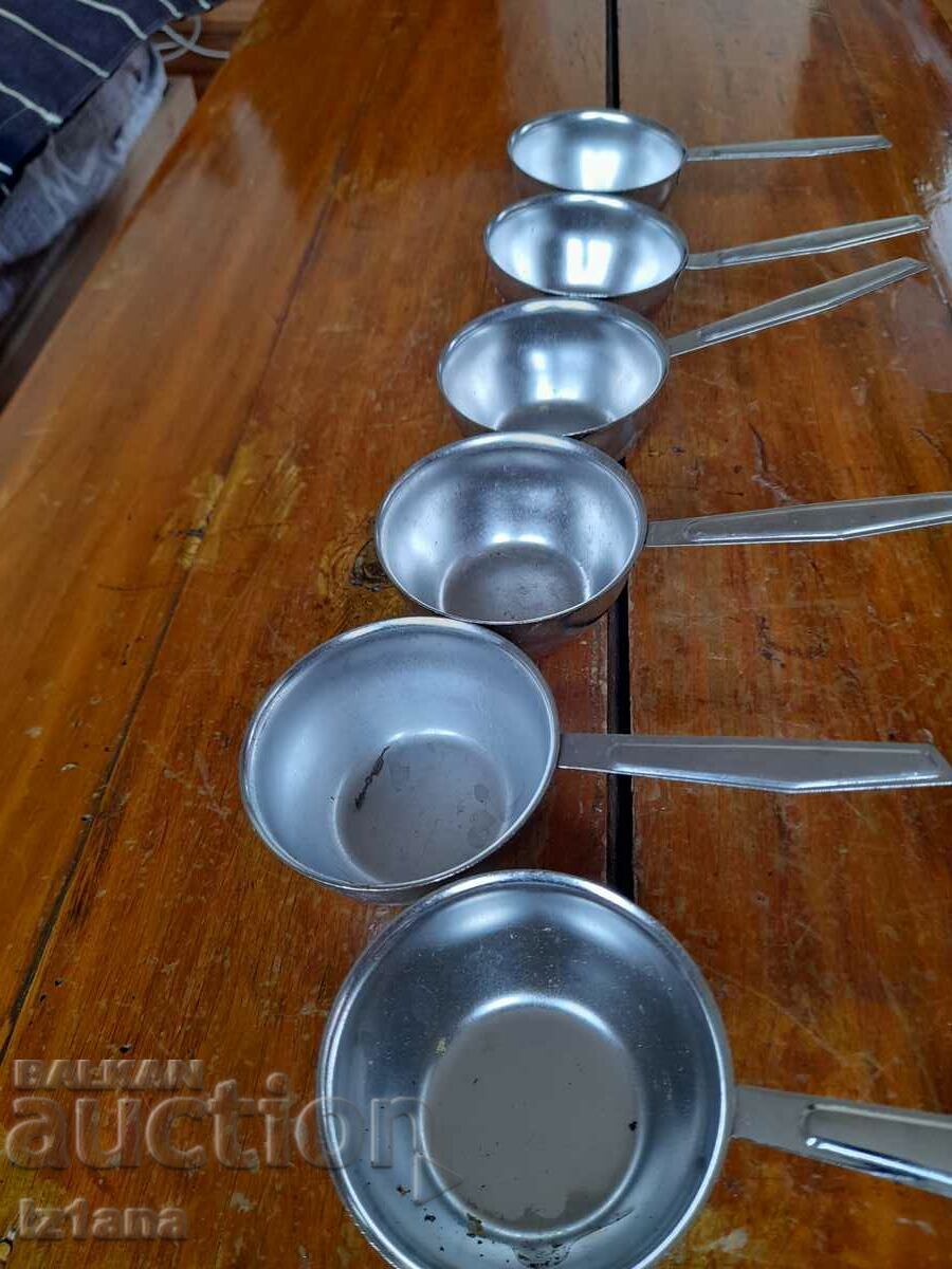 Old Russian stainless cups - 5 Old Russian stainless cups - 5