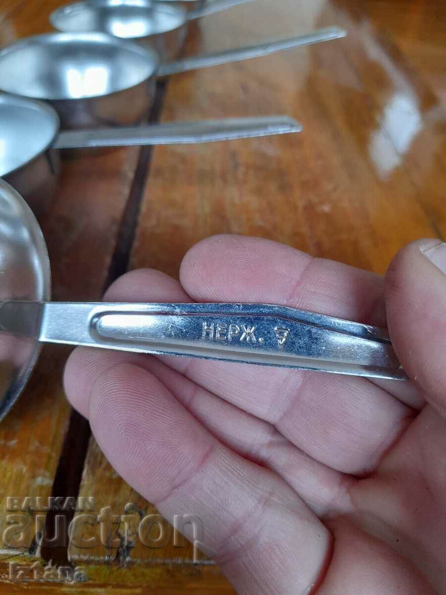 Old Russian stainless cups - 7 Old Russian stainless cups - 7