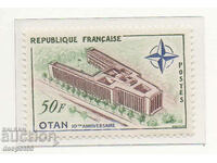 1959. France. 10th anniversary of NATO.