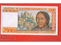 MADAGASCAR MADAGACAR 2500 2500 ediție 1998 NOU UNC