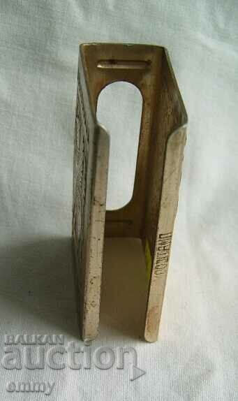 Delivery of Old metal Russian matchbox - Suzdal Delivery of Old metal Russian matchbox - Suzdal