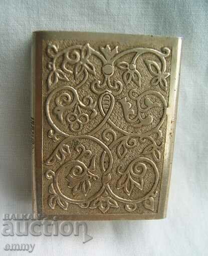 Old metal Russian matchbox - Suzdal - 6 Old metal Russian matchbox - Suzdal - 6