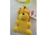 Plush toy Winnie the Pooh-phone holder through the door, new