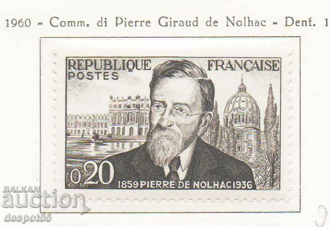1960. Franţa. 100 de ani de la Pierre de Nolac.