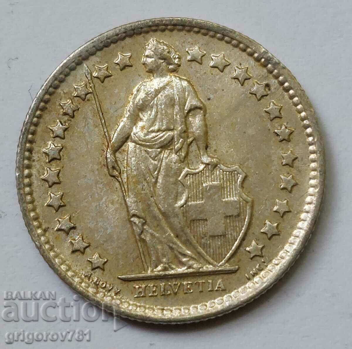 Ασημένιο φράγκο 1/2 Ελβετία 1961 Β - Ασημένιο νόμισμα #6 με τιμή € 3.83 | 7.49 BGN Ασημένιο φράγκο 1/2 Ελβετία 1961 Β - Ασημένιο νόμισμα #6 με τιμή € 3.83 | 7.49 BGN