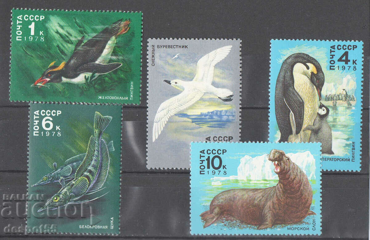 1978. СССР. Арктическа фауна.