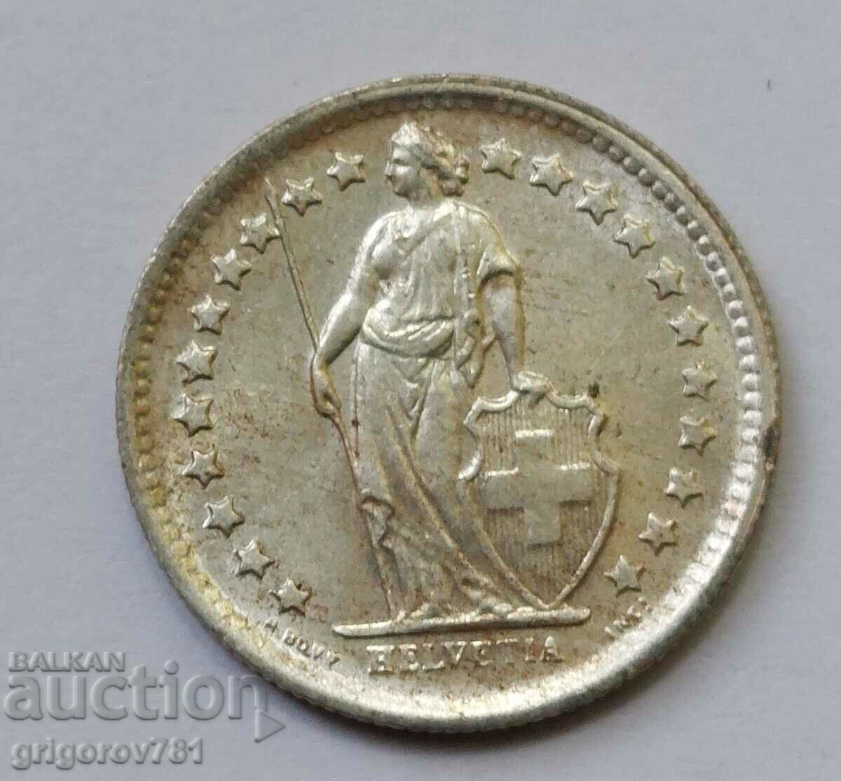 1/2 франк сребро Швейцария 1965 B - сребърна монета #12 с цена € 3.83 | 7.49 лв. 1/2 франк сребро Швейцария 1965 B - сребърна монета #12 с цена € 3.83 | 7.49 лв.