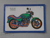 Calendar: motocicleta Suzuki - 1984