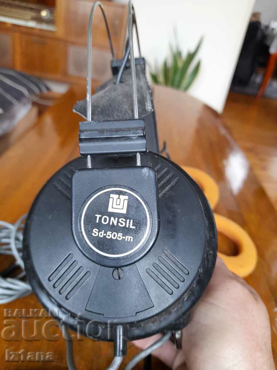 Auction Old Tonsil SD-505-M headphones Auction Old Tonsil SD-505-M headphones