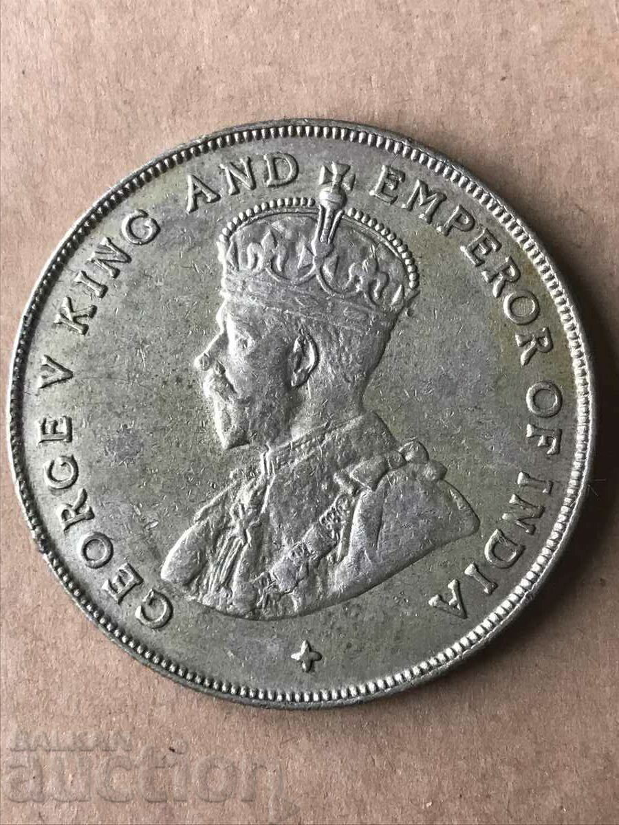 Straits Settlements 1 Dollar 1920 British Colony Silver UNC with price 760.00 BGN | € 388.58 Straits Settlements 1 Dollar 1920 British Colony Silver UNC with price 760.00 BGN | € 388.58