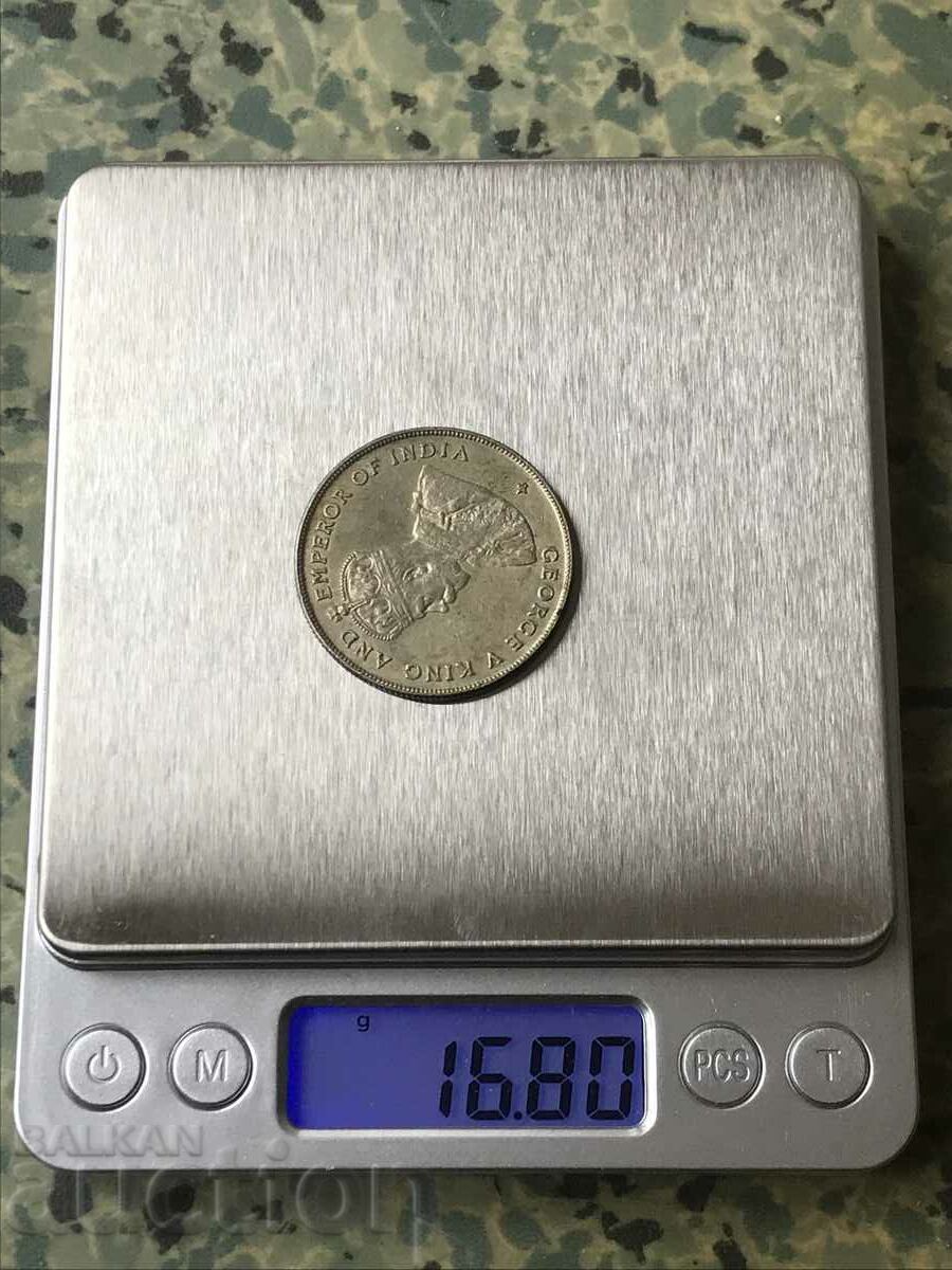 Auction Straits Settlements 1 Dollar 1920 British Colony Silver UNC Auction Straits Settlements 1 Dollar 1920 British Colony Silver UNC