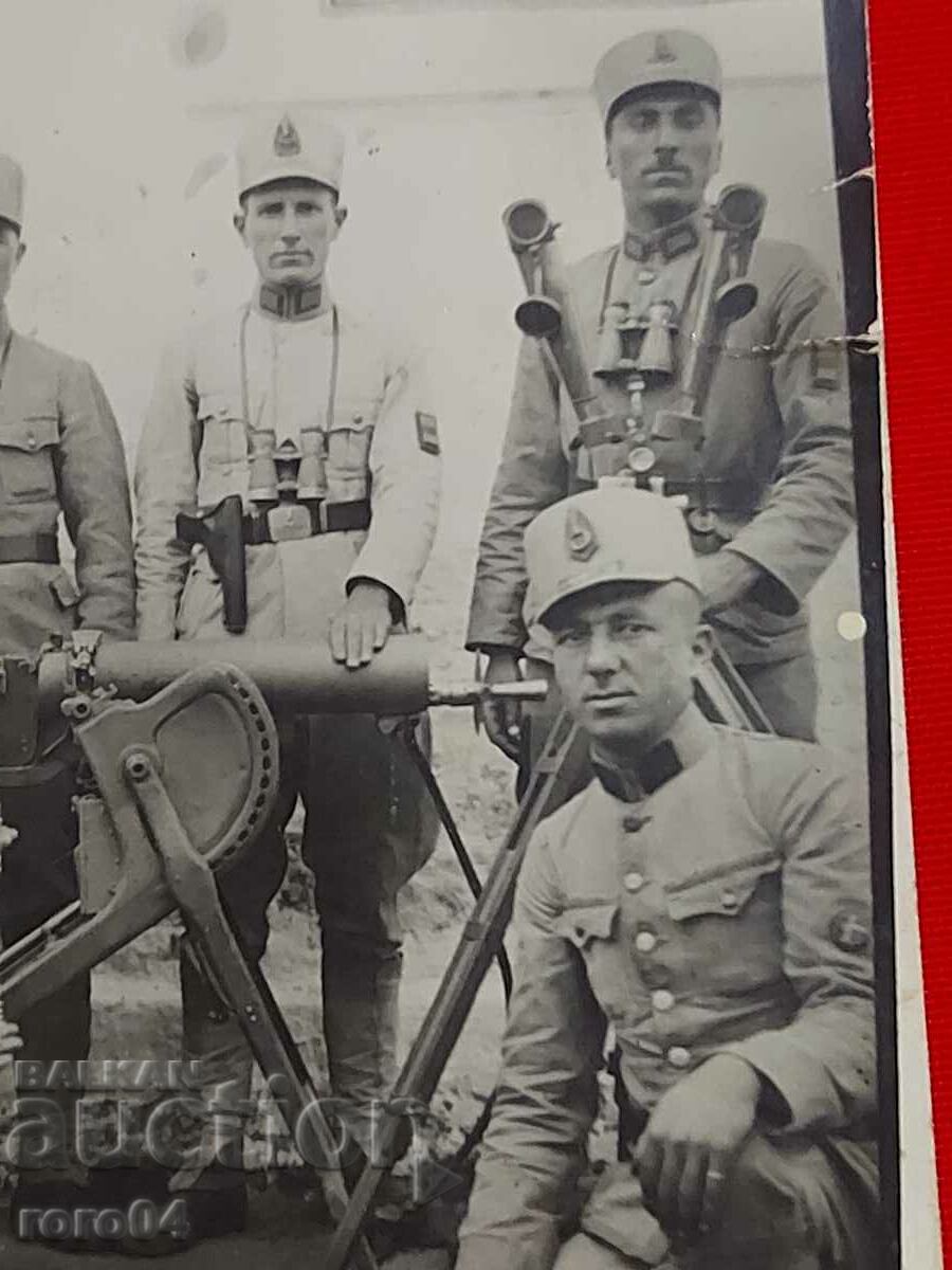 FRANCE - SOLDIERS - MACHINE GUN - WW I - 7 FRANCE - SOLDIERS - MACHINE GUN - WW I - 7