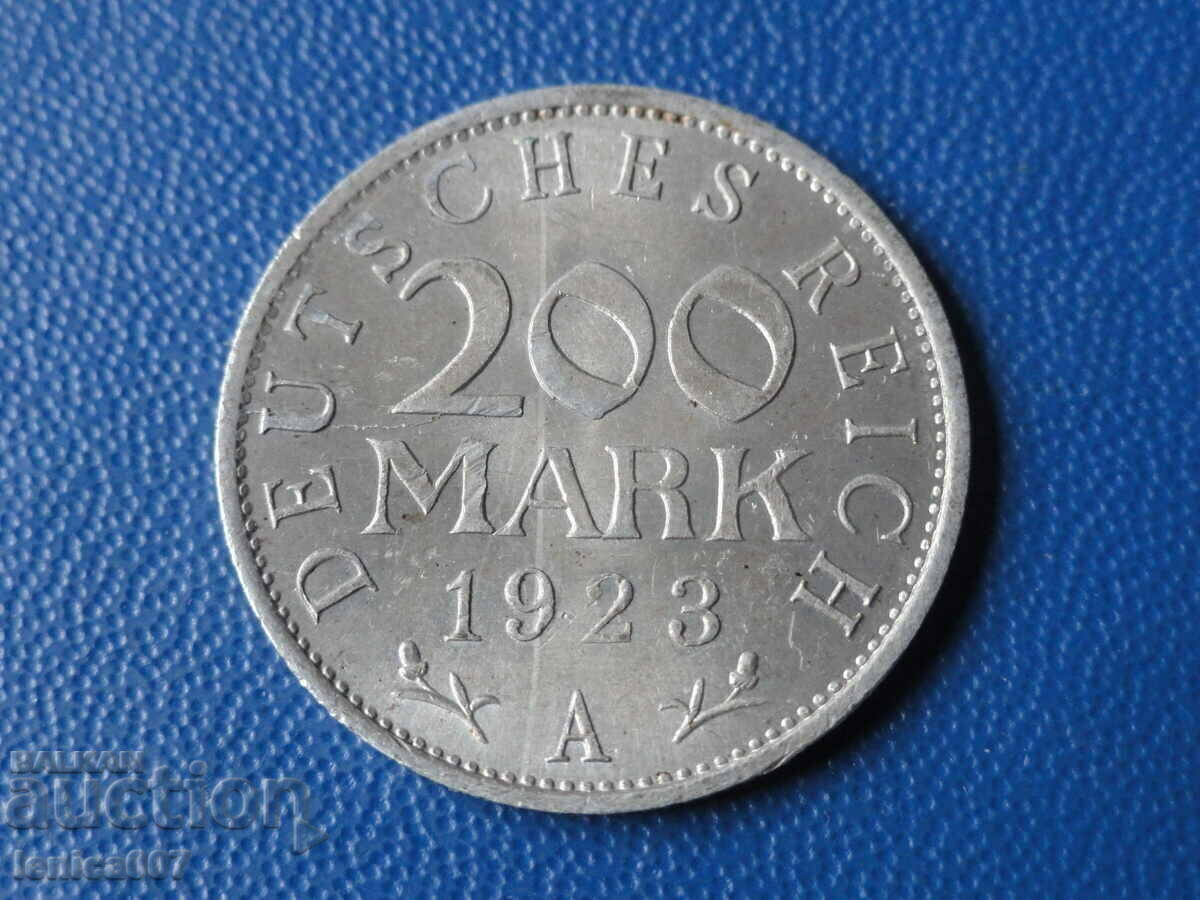 Германия 1923г. - 200 марки (А)