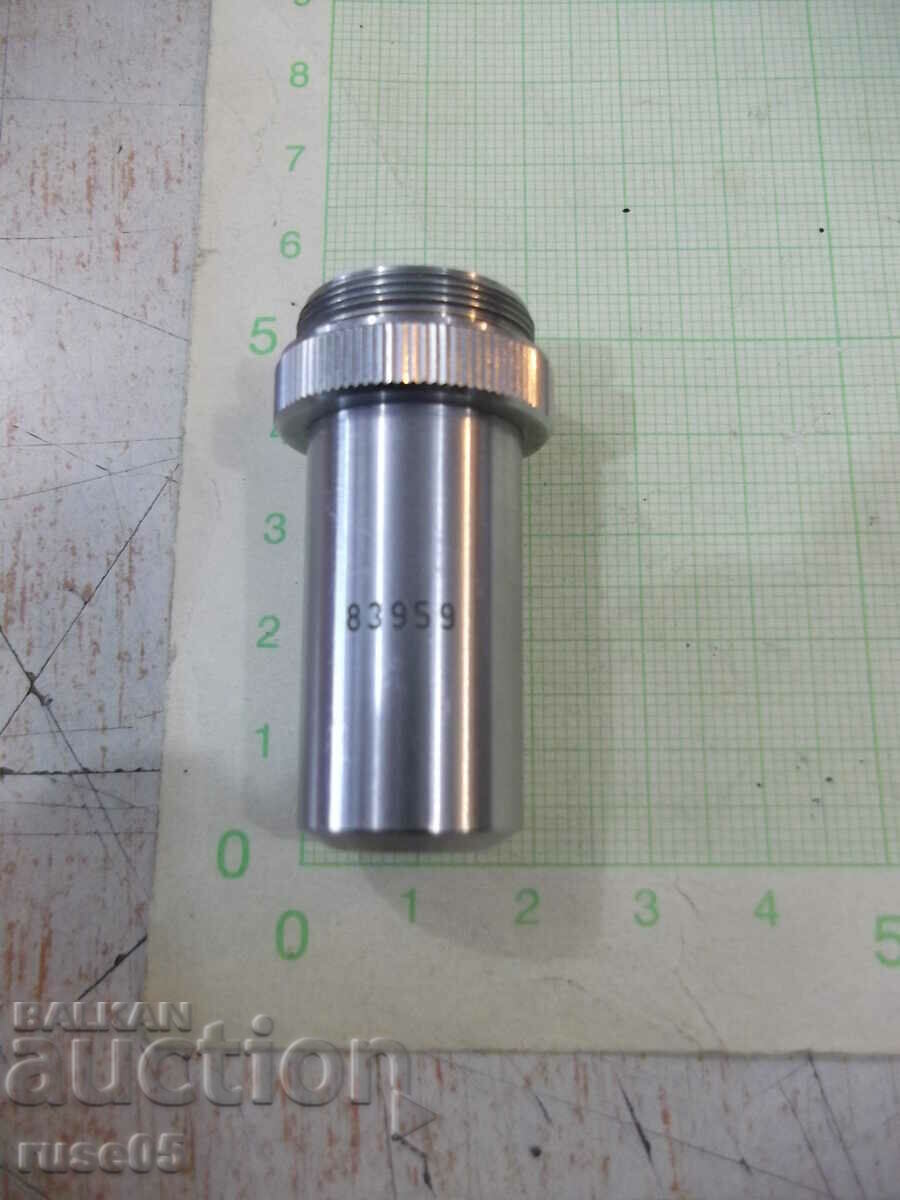 Lentila de microscop ( PZO - Polonia - 10/0,24 - 160/- ) - 5 Lentila de microscop ( PZO - Polonia - 10/0,24 - 160/- ) - 5